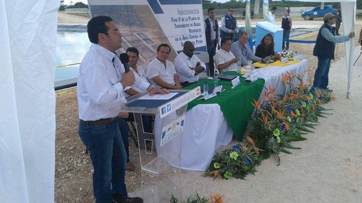 Inauguración de la fase II de la planta de tratamiento