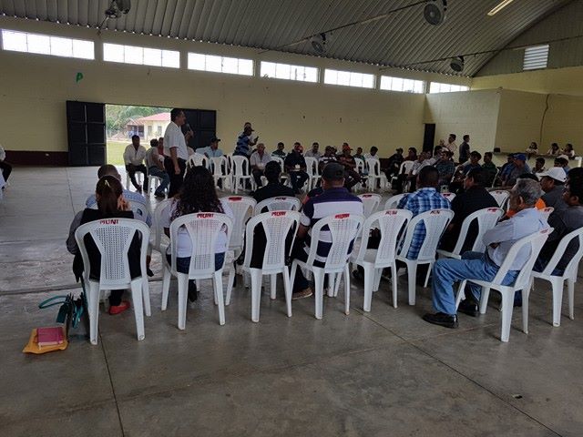 Primera reunión de COMUDE del municipio de Santa Ana, Petén