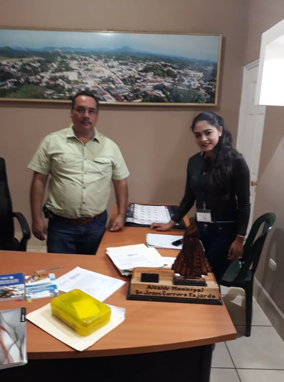 REUNIÓN DE TRABAJO CON AUTORIDADES DE LA MUNICIPALIDAD DE POPTÚN, PETÉN