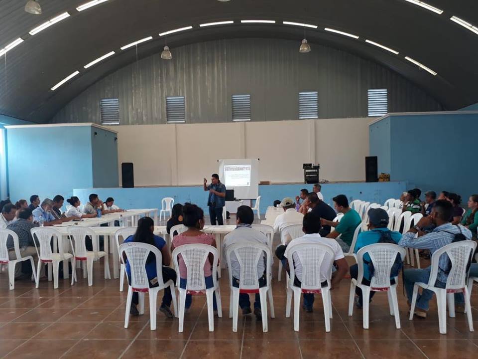 Reunión de COMUDE, San José, Petén